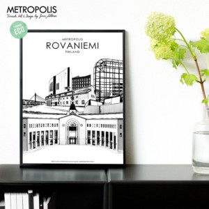 Metropolis Rovaniemi -juliste - Taito Shop