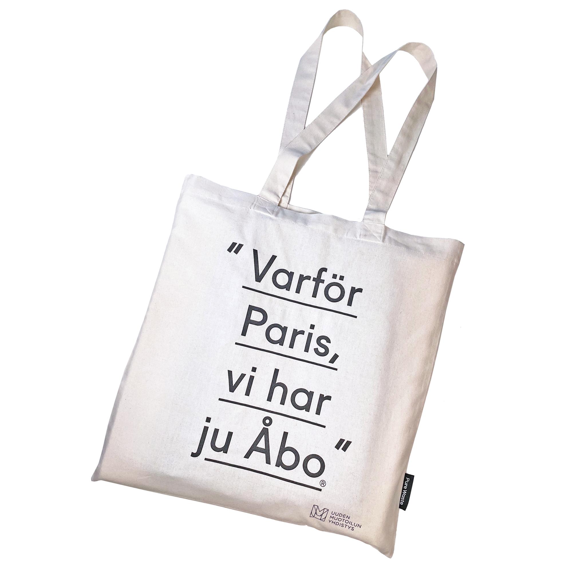 Varf r Paris Vi Har Ju bo kangaskassi Taito Shop Varf r Paris Vi Har Ju bo kangaskassi Taito Shop