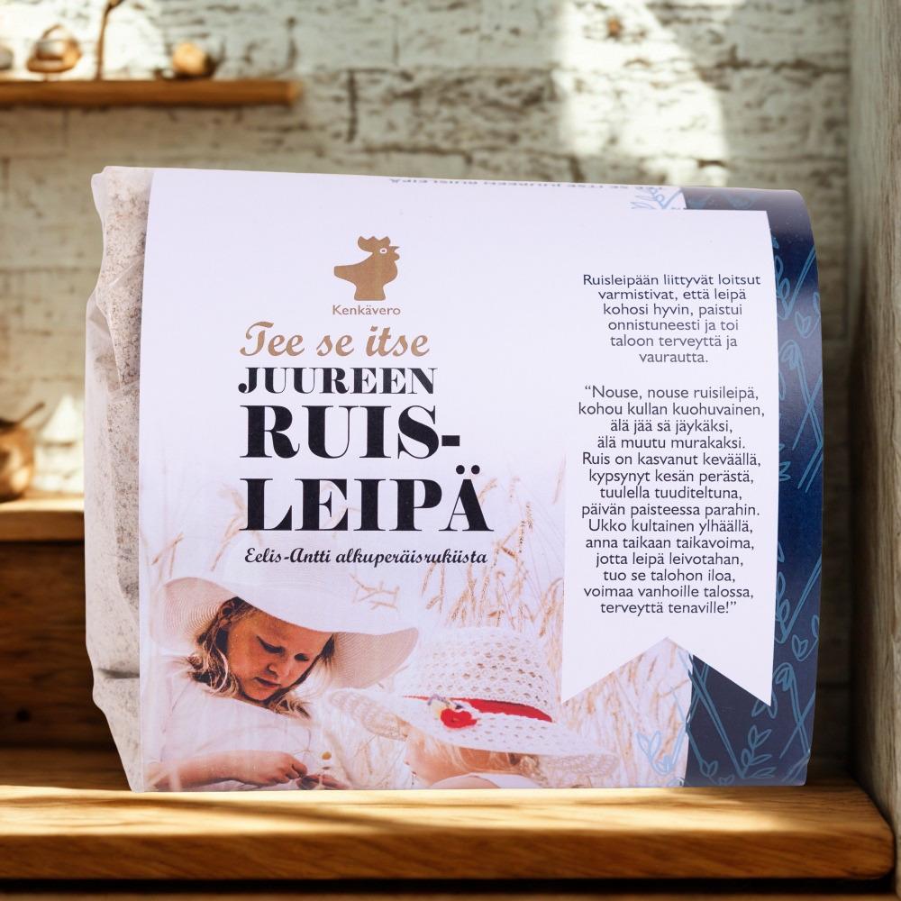 tee se itse Kenkäveron ruisleipä -ainespussi tasolla